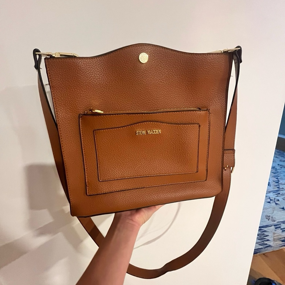 Steve Madden Blupita Satchel Pouch Purse‎